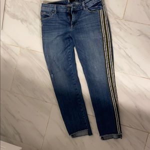Kut denim cropped jeans